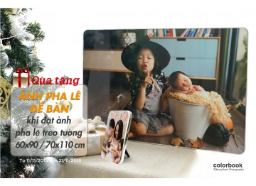 Tặng ẢNH PHA LÊ ĐỂ BÀN khi đặt ảnh pha lê treo tường